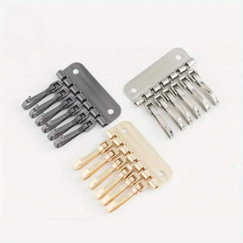 Leatherwork Hardware - 1 ST Portemonnee Sleutel Rij 6