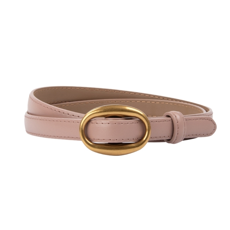 Unique Leather Work - 652f modieuze dames lederen riem unieke