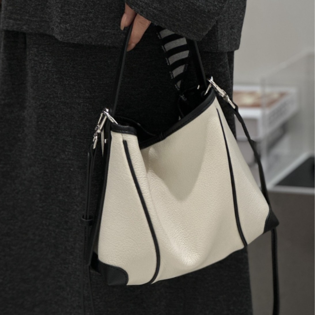 Unique Leather Work - 2025 Herfst Winter Dames Echt Leder