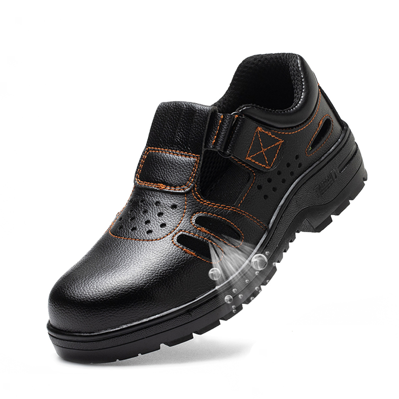 Leatherwork Designs - heren vrijetijdsschoenen met stalen neus zomer