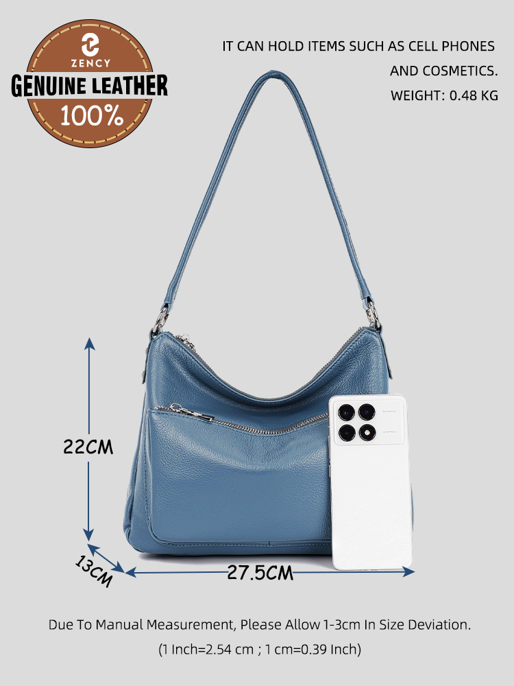 Zency koeienhuid lederen handt - Leather Work Handbags For Women recensie en prijs