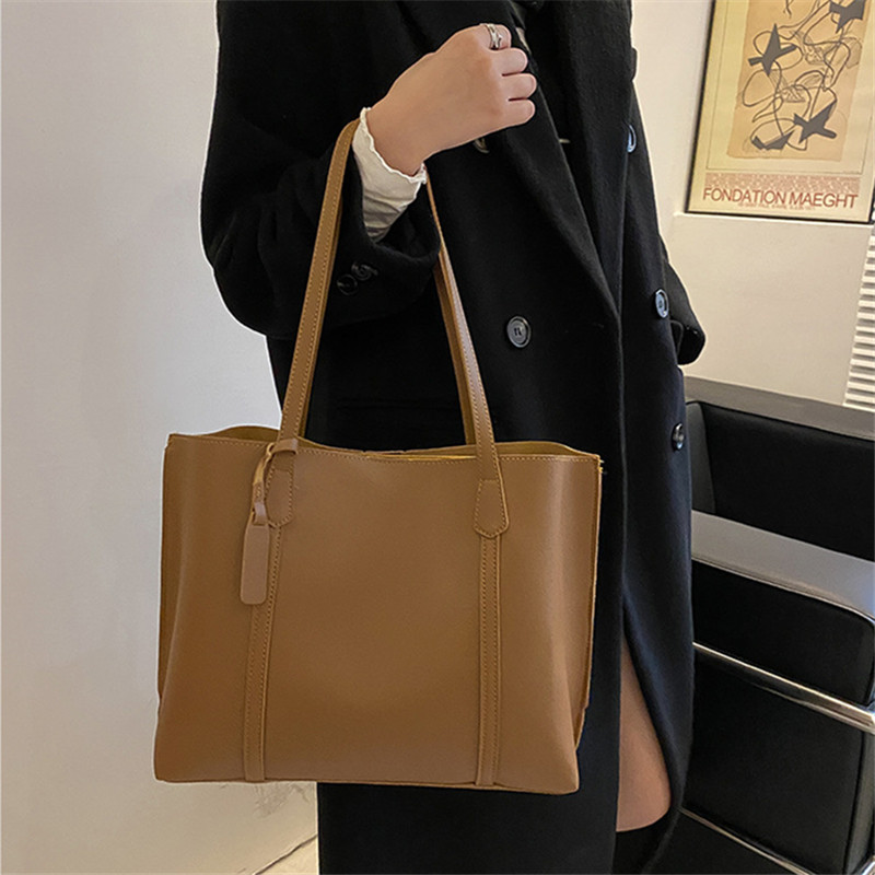 Klassieke zwarte handtas van k - Leather Work Handbags For Women recensie en prijs