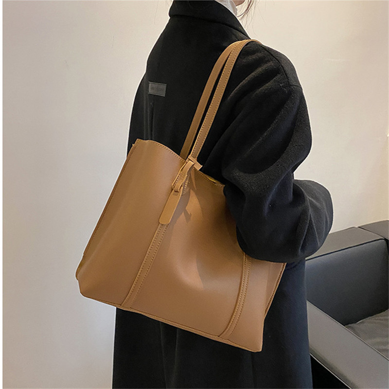 Klassieke zwarte handtas van k - Leather Work Handbags For Women recensie en prijs