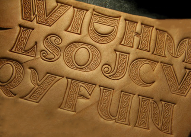 Keltische stijl La Táne Cultuu - Unique Leather Work recensie en prijs