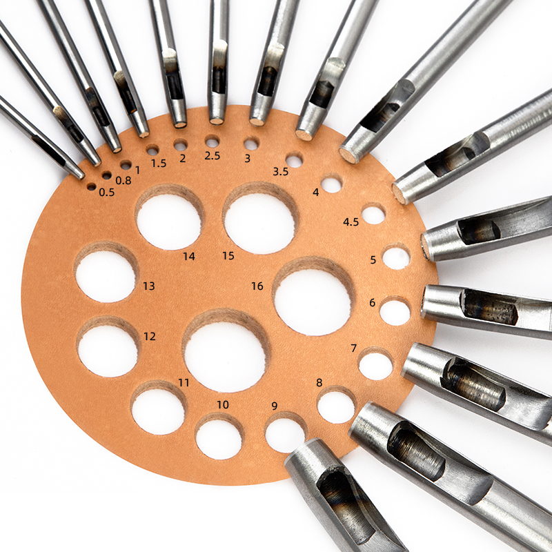 WUTA lederen ronde perforator  - Leatherwork Punching Tool recensie en prijs