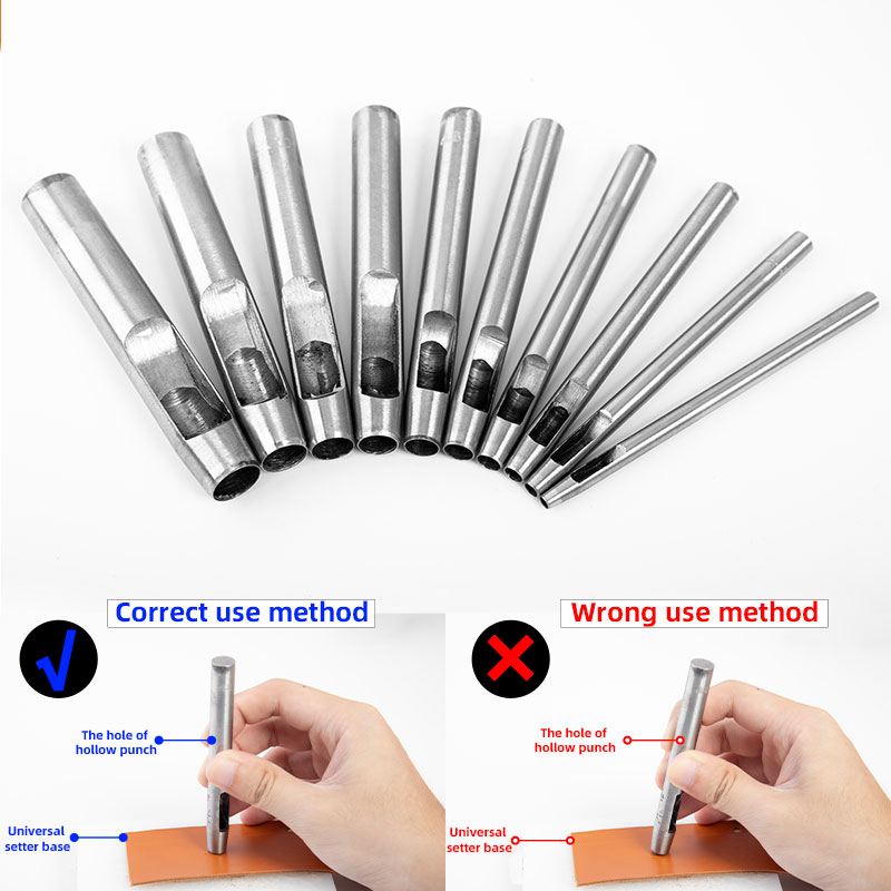 WUTA lederen ronde perforator  - Leatherwork Punching Tool recensie en prijs