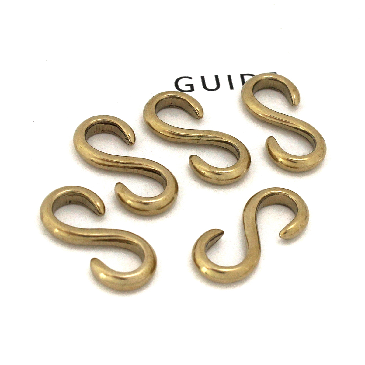 10 stuks S-vorm haak massief m - Leatherwork Hardware recensie en prijs