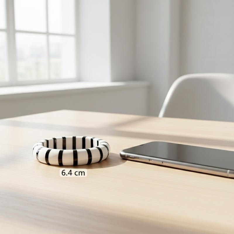Kleurblok hars armband met ges - Leatherwork Jewelry recensie en prijs