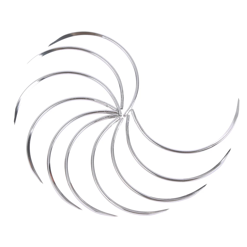 10 Stuks Metalen 1/2 Hoek Medi - Leatherwork Needles recensie en prijs