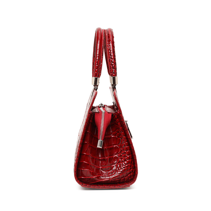 Echte krokodillenleren damesha - Leather Work Handbags For Women recensie en prijs