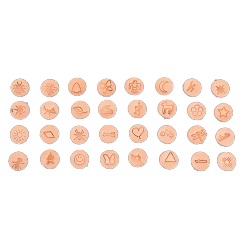 32 Stks/set Stalen Stansen Kit - Leather Stamp Set recensie en prijs