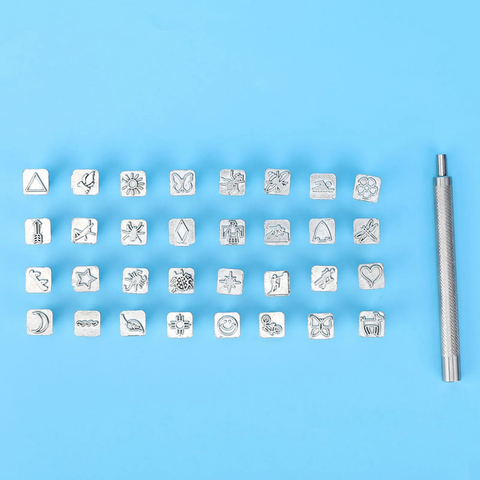 32 Stuks Cartoon Dieren Plant  - Leather Stamp Set recensie en prijs