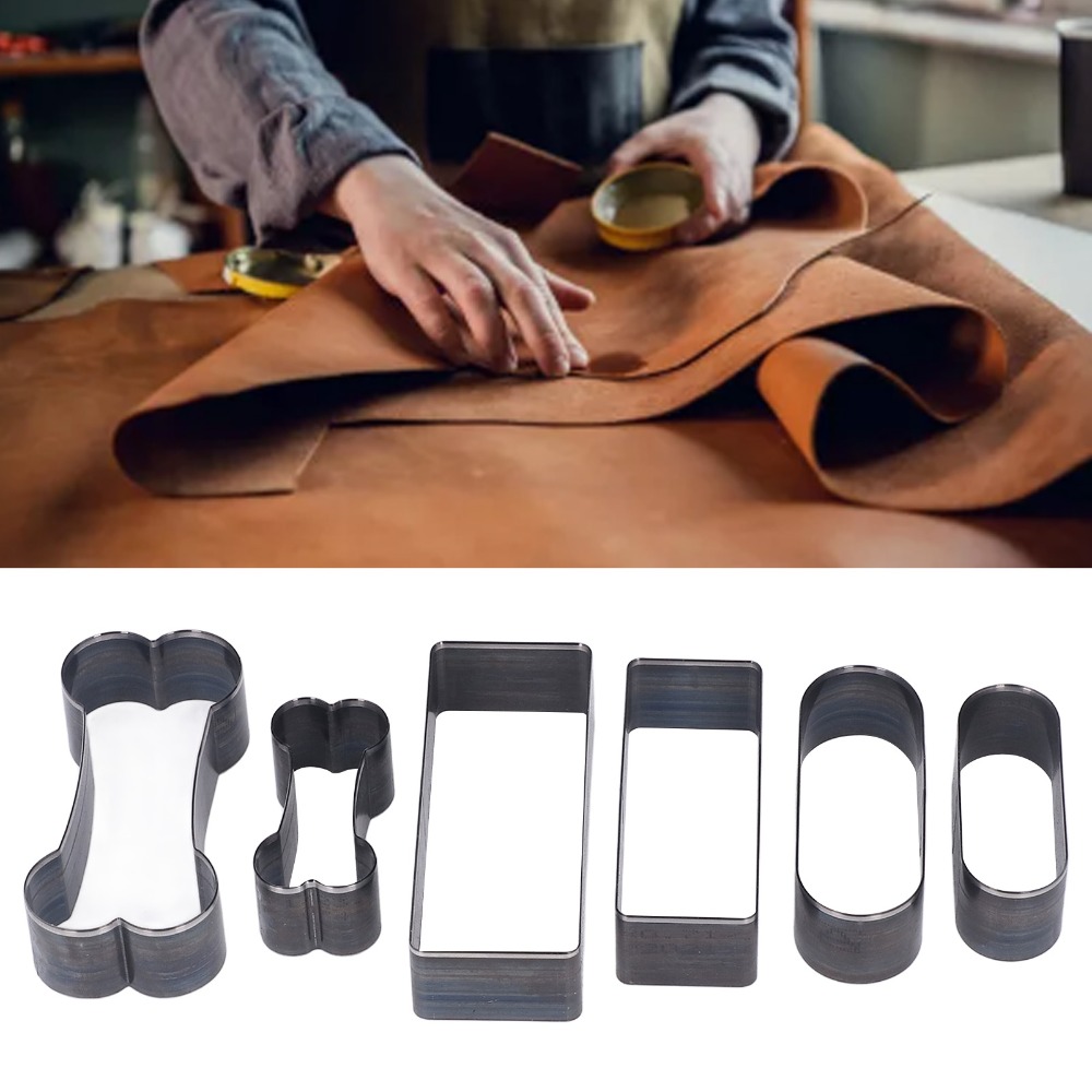 Rechthoekige lederen snijmatri - Leatherwork Punching Tool recensie en prijs