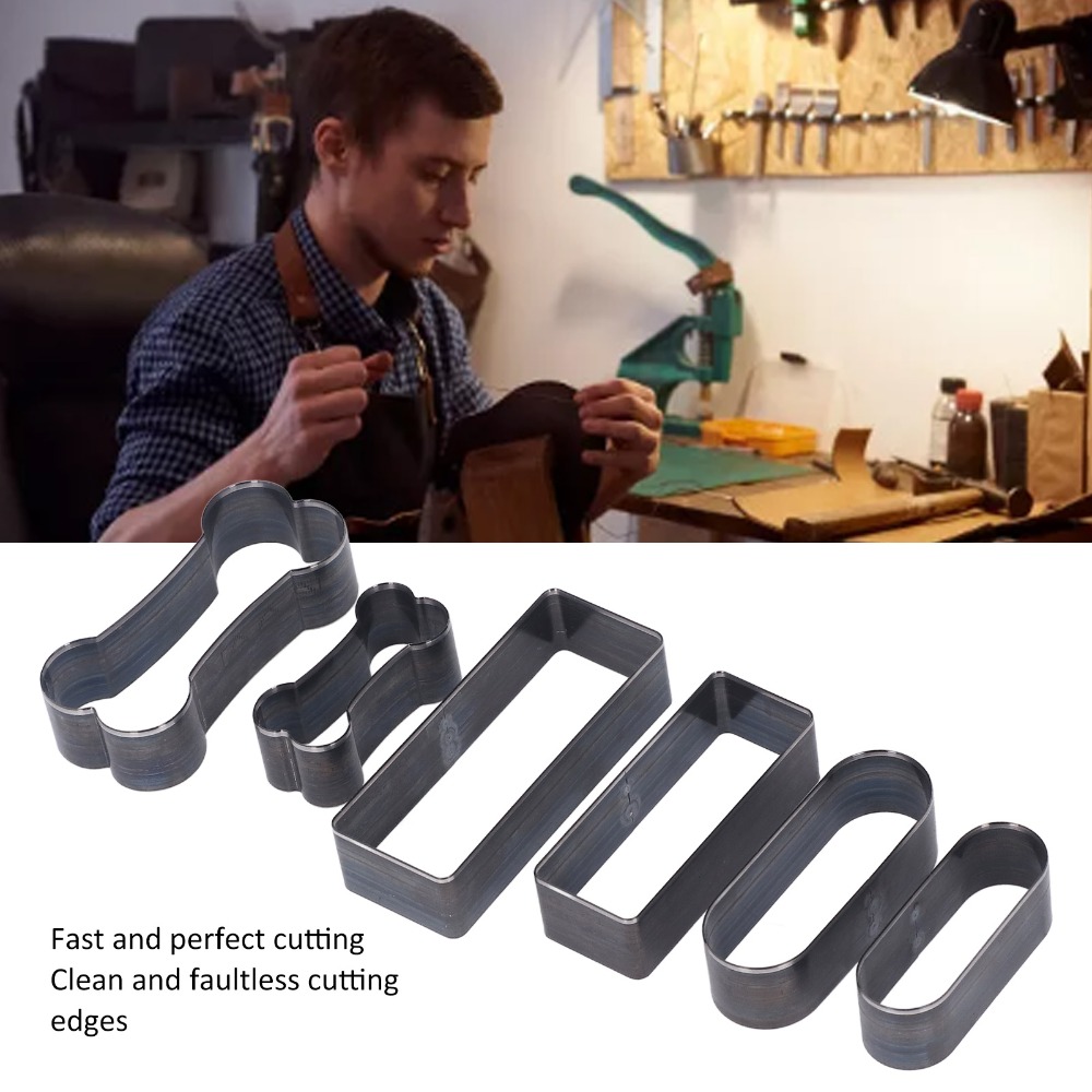 Rechthoekige lederen snijmatri - Leatherwork Punching Tool recensie en prijs