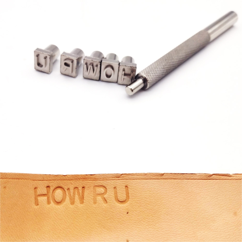 Metalen Stempels Set Stampen S - Leather Stamp Set recensie en prijs