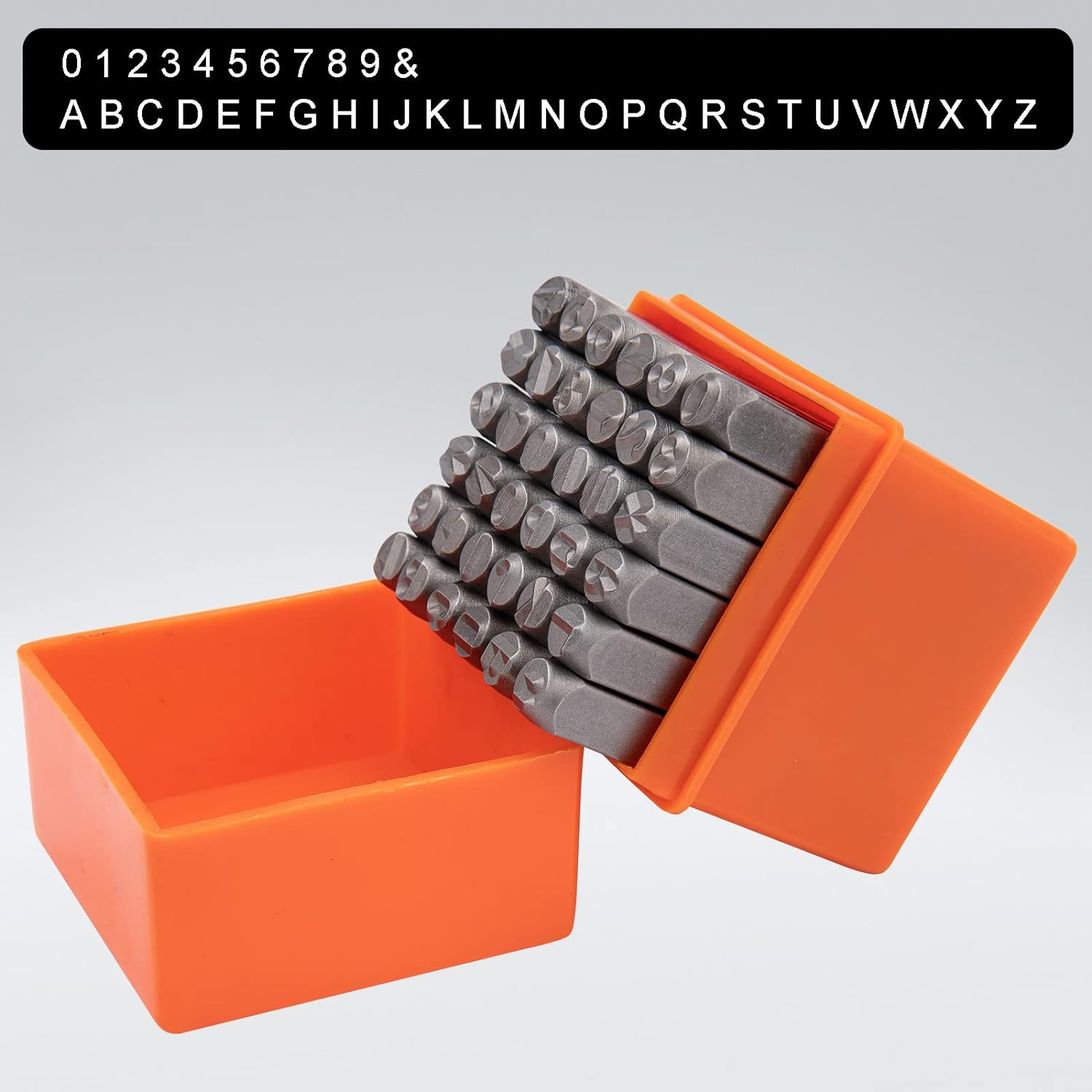 2-8mm 36-delige alfabet- en ci - Leather Stamp Set recensie en prijs