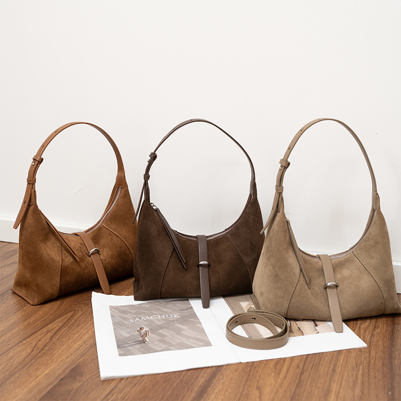 Dames suède handtas designer s - Leather Work Handbags For Women recensie en prijs