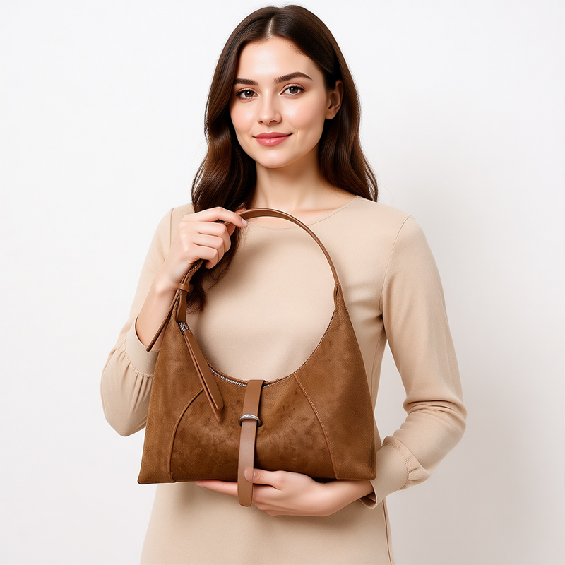 Dames suède handtas designer s - Leather Work Handbags For Women recensie en prijs