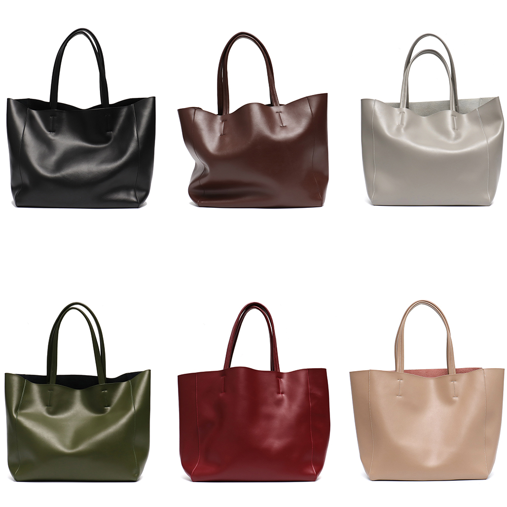 Minimalistische grote draagtas - Leather Work Handbags For Women recensie en prijs