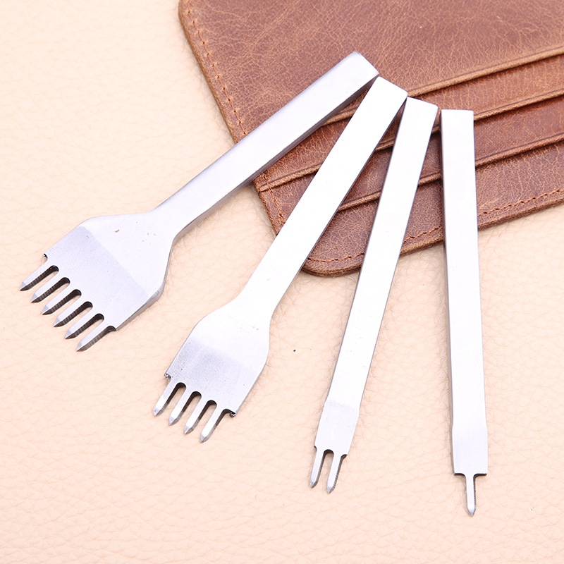 1 stks Lederen Punch Tool Gele - Leatherwork Punching Tool recensie en prijs