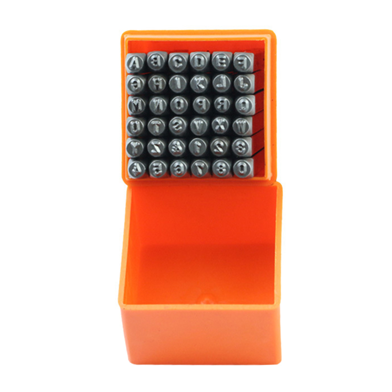 36 Pcs Punch Rvs Brief Nummer  - Leather Stamp Set recensie en prijs