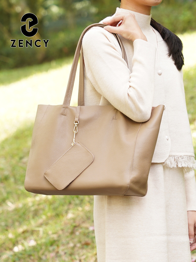 Zency Echt Lederen Grote Tote  - Leather Work Handbags For Women recensie en prijs