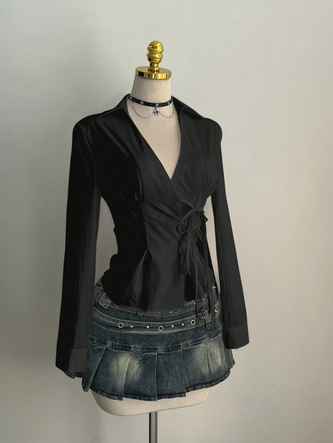 Harajuku Dames Shirt Unieke Es - Unique Leather Work recensie en prijs