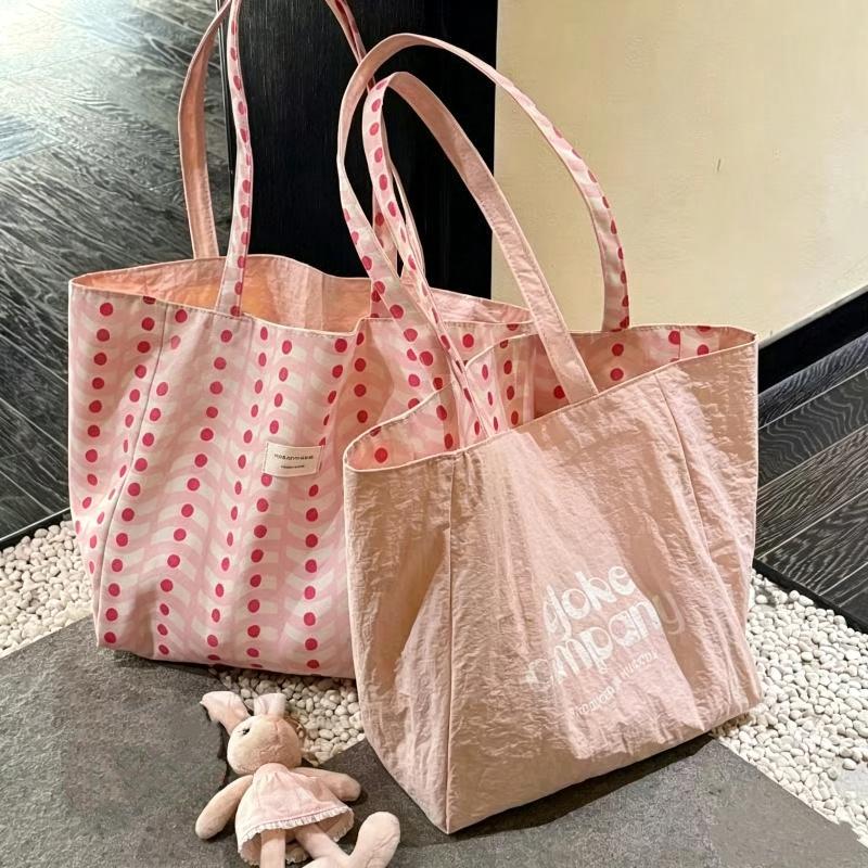 1PC omkeerbare canvas draagtas - Leather Work Handbags For Women recensie en prijs