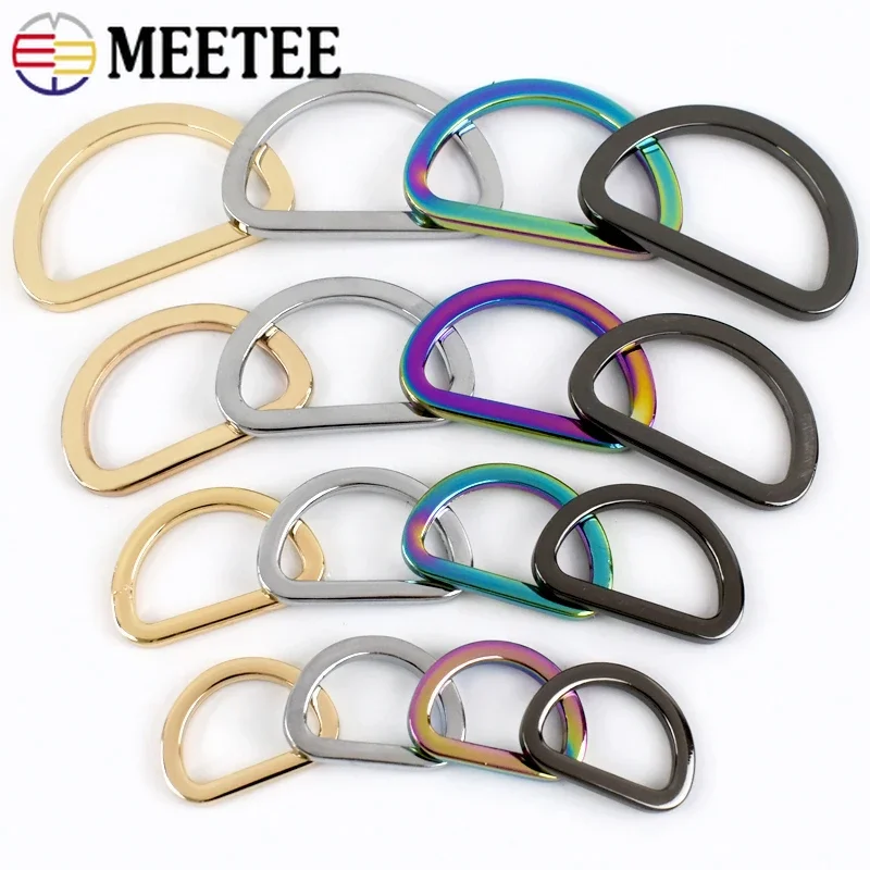 50 Stuks 16-38mm D Ringen Meta - Leatherwork Hardware recensie en prijs