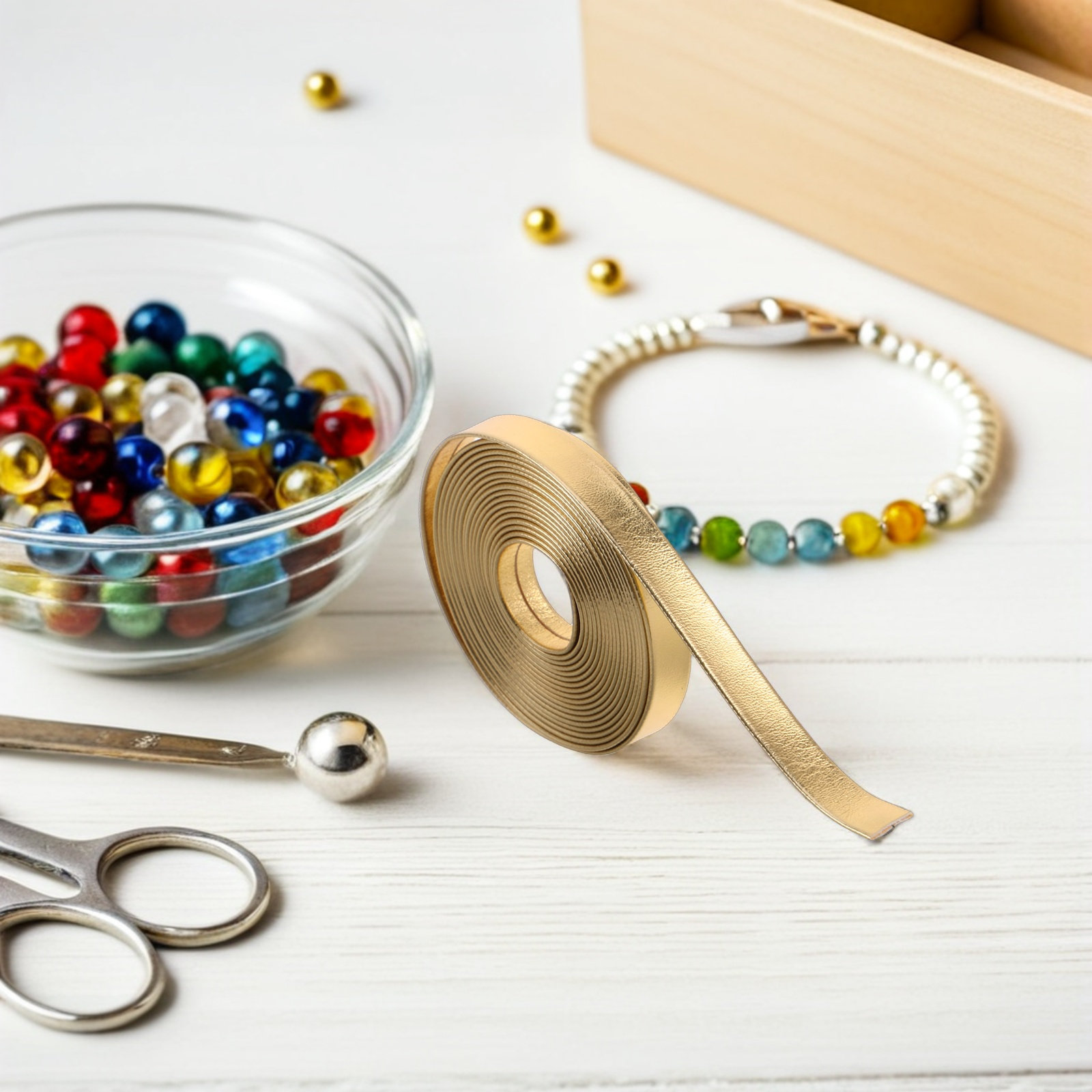 2 stuks kunstleerband voor sie - Leatherwork Jewelry recensie en prijs
