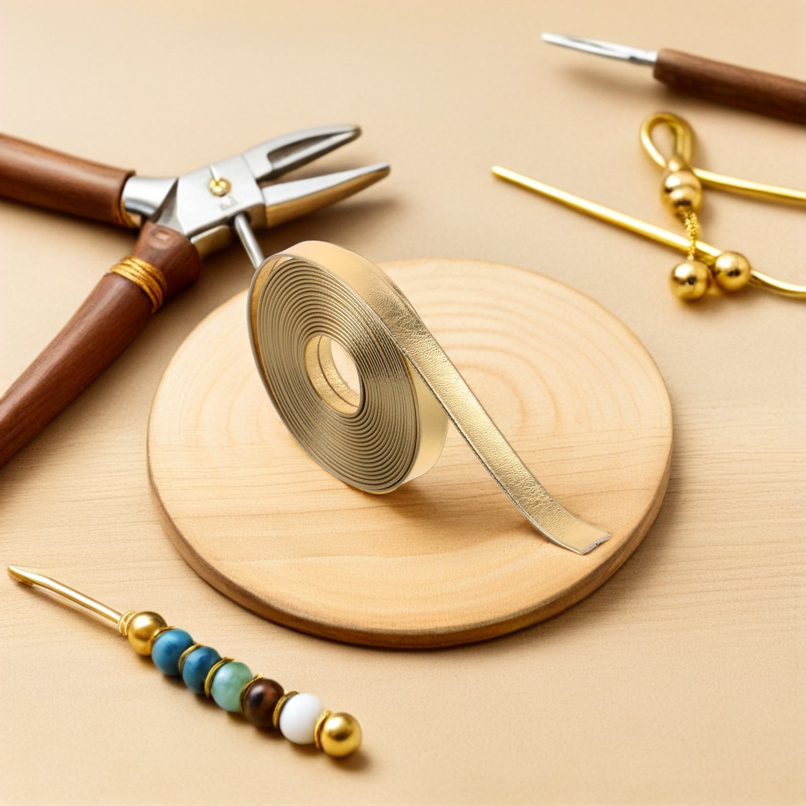 2 stuks kunstleerband voor sie - Leatherwork Jewelry recensie en prijs