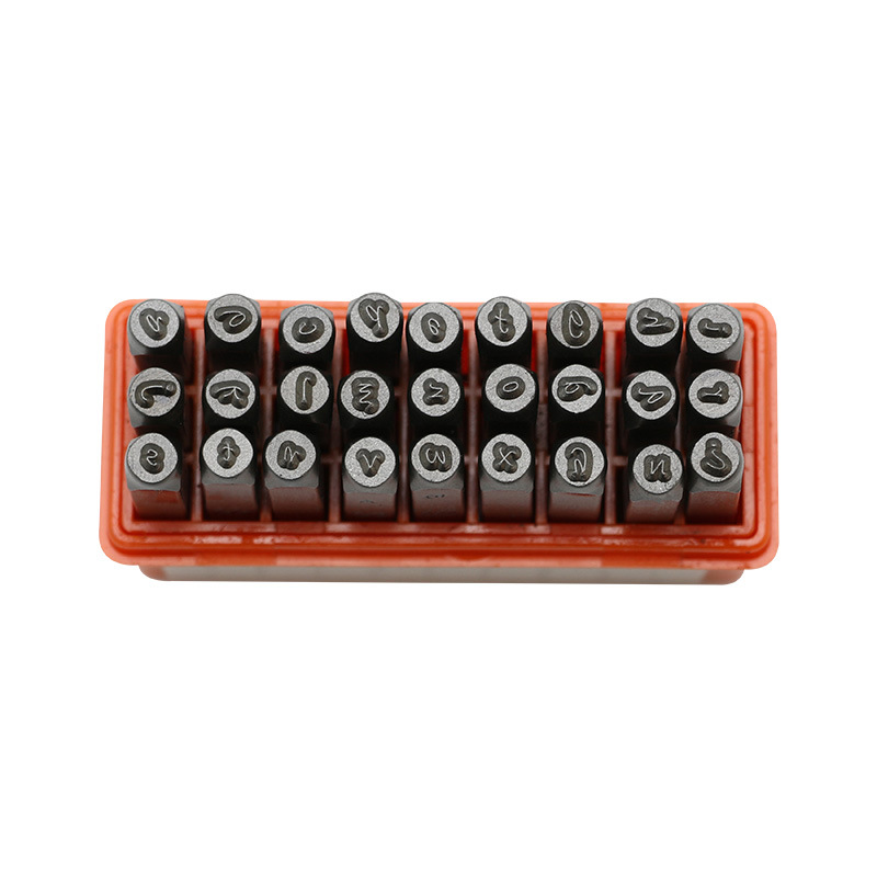 63-delige 3mm Hoofdletters & K - Leather Stamp Set recensie en prijs