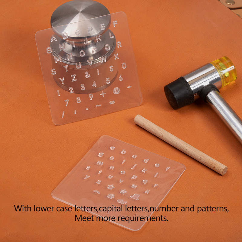 WUTA 3-delige lederen stempele - Leather Stamp Set recensie en prijs