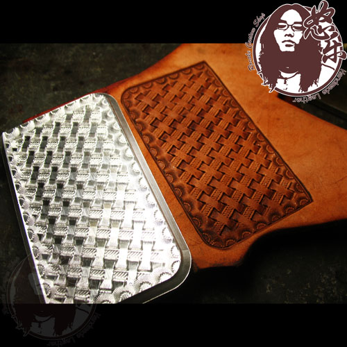 Geweven patroon Handwerk uniek - Unique Leather Work recensie en prijs