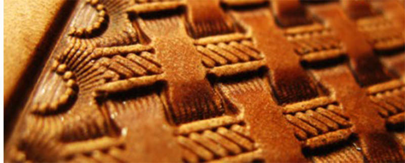 Geweven patroon Handwerk uniek - Unique Leather Work recensie en prijs