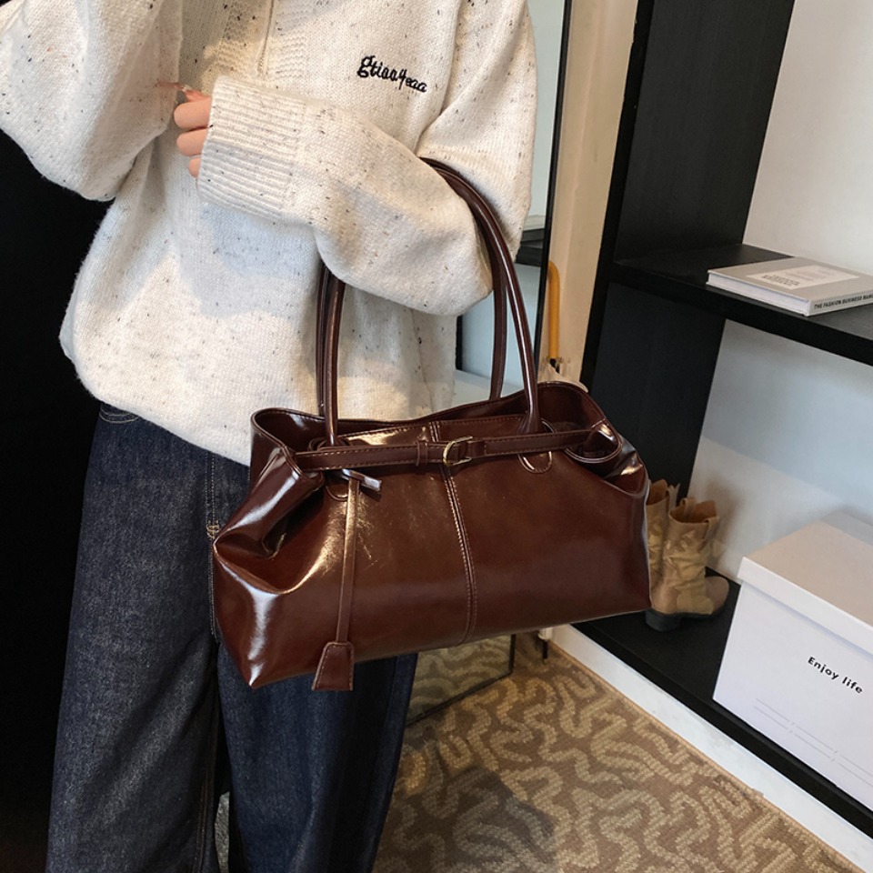 Winterolie PU lederen hobo han - Leather Work Handbags For Women recensie en prijs
