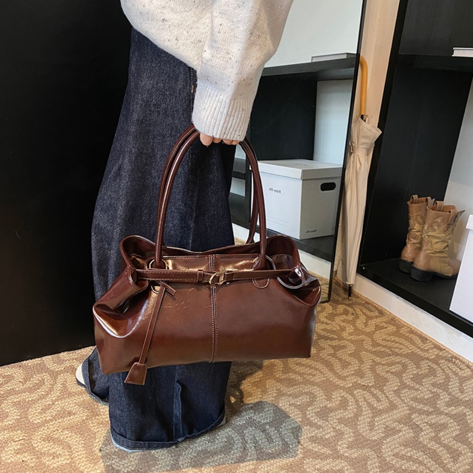 Winterolie PU lederen hobo han - Leather Work Handbags For Women recensie en prijs