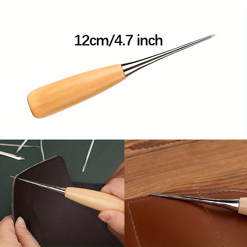 2 stuks lederen handnaaigereed - Leatherwork Punching Tool recensie en prijs