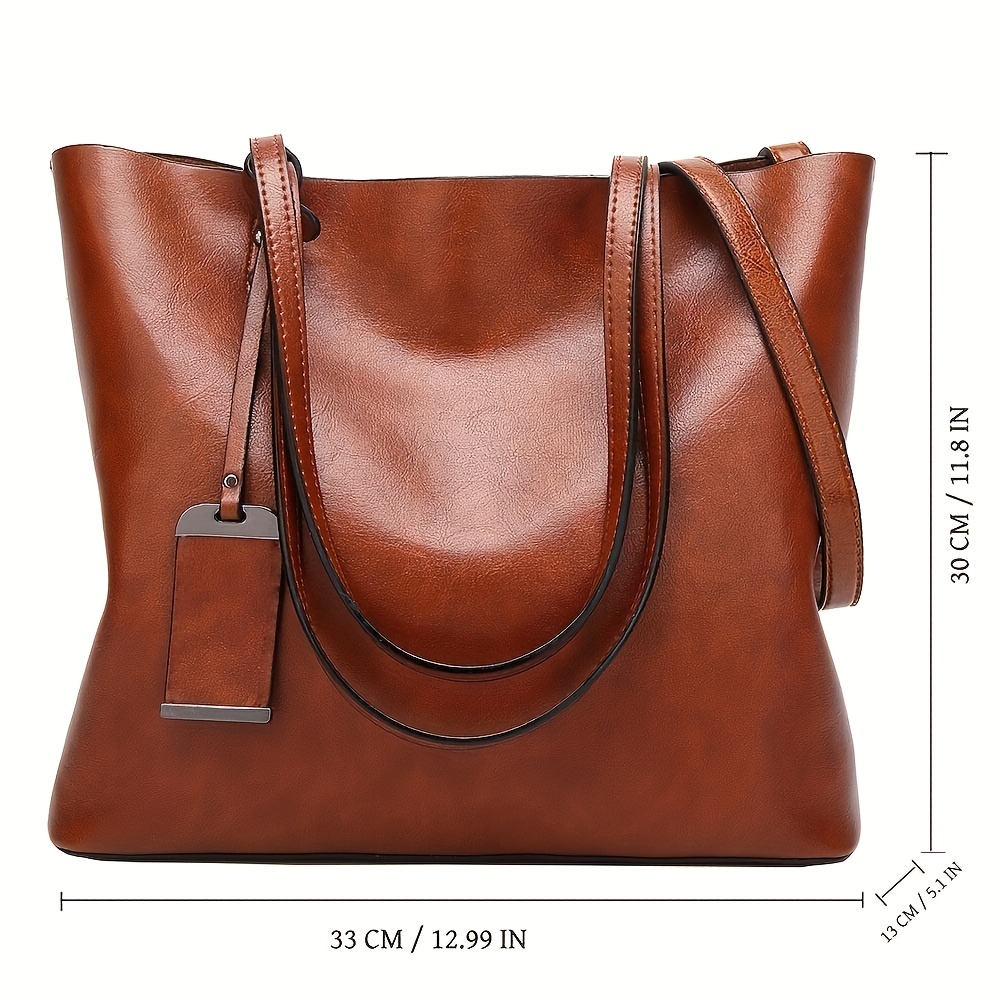 Modieuze Klassieke Retro Leder - Leather Work Handbags For Women recensie en prijs