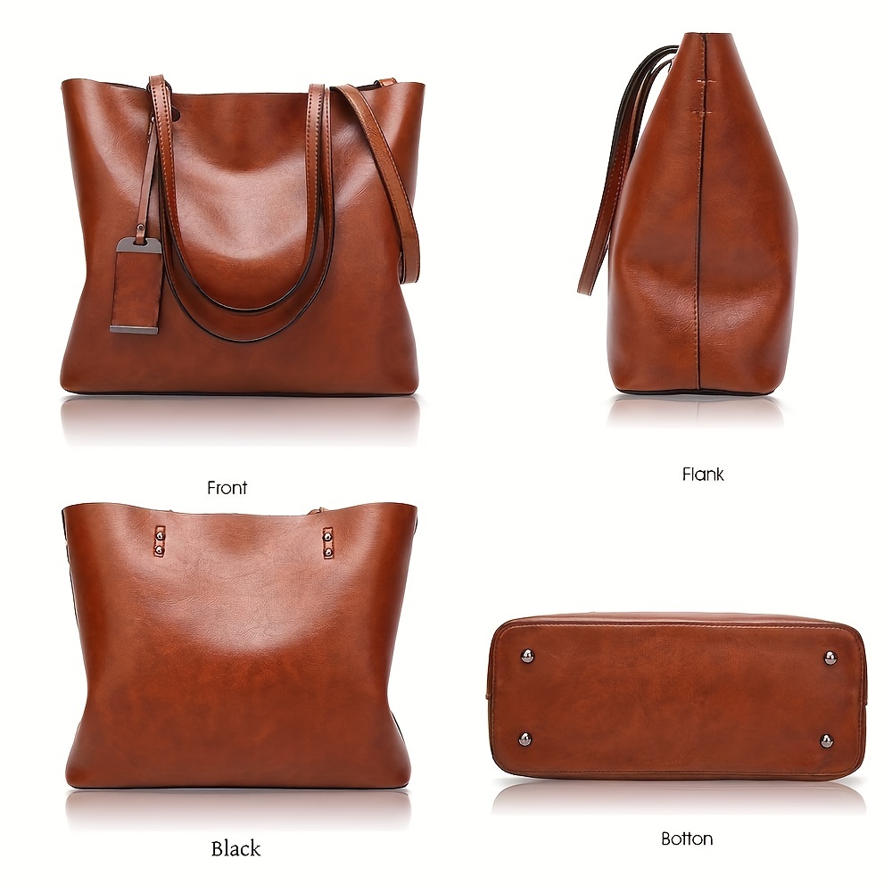 Modieuze Klassieke Retro Leder - Leather Work Handbags For Women recensie en prijs