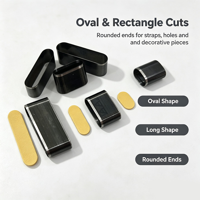 B00023 Set van 8 maten ellips, - Leather Stamp Set recensie en prijs