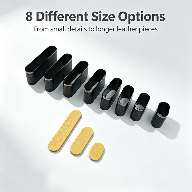B00023 Set van 8 maten ellips, - Leather Stamp Set recensie en prijs